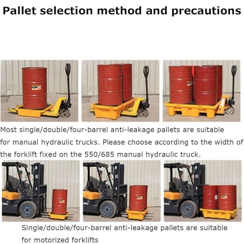 Plateforme de rétention modulaire pour fûts de produits chimiques, bac de récupération anti-fuite pour entrepôts et usines, avec grille intégrée. Plateforme de rétention d'huile robuste et a