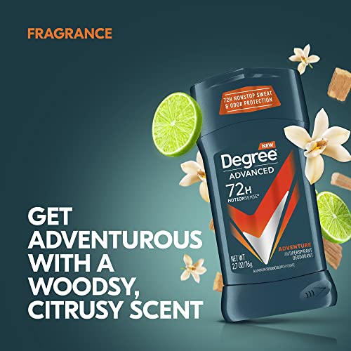 Desodorante antitranspirante para hombre Degree Men 2.7 oz pack 18 miniatura 3