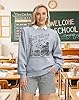 LUKYCILD Anti Social Book Club Sweatshirt Women Ov... #3