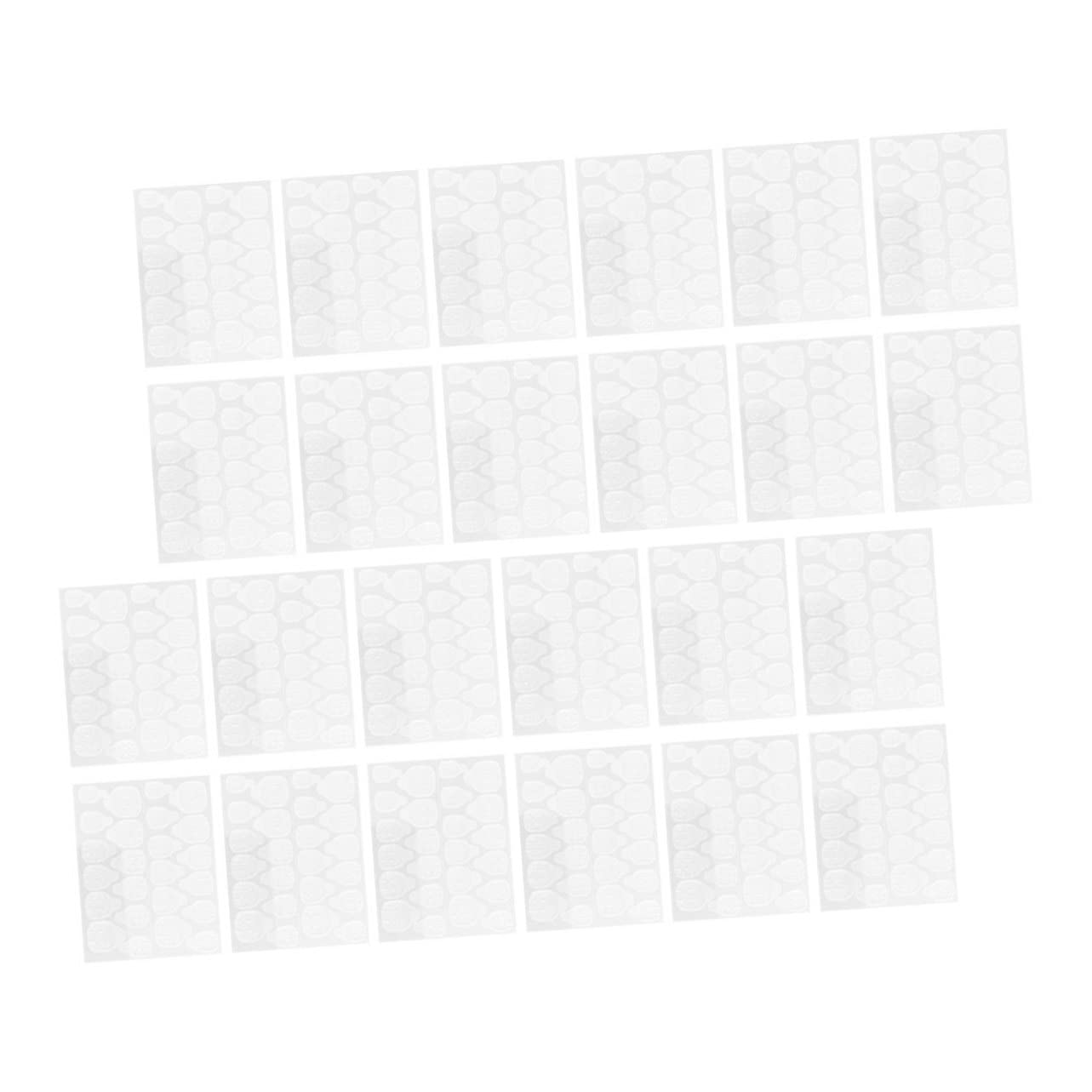 Beaupretty 200hojas Pegatinas Para Uñas De Gel Pegamento Invisible Para Manicura Accesorios De De Uñas Fijación De Falsas