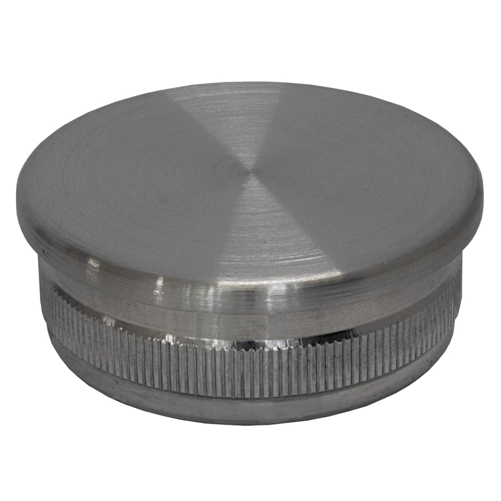 Tappi Tubo Inox Coperchio Piatto Acciaio Inox V2A Per Tubo 42,4x2,0 - Foto 5
