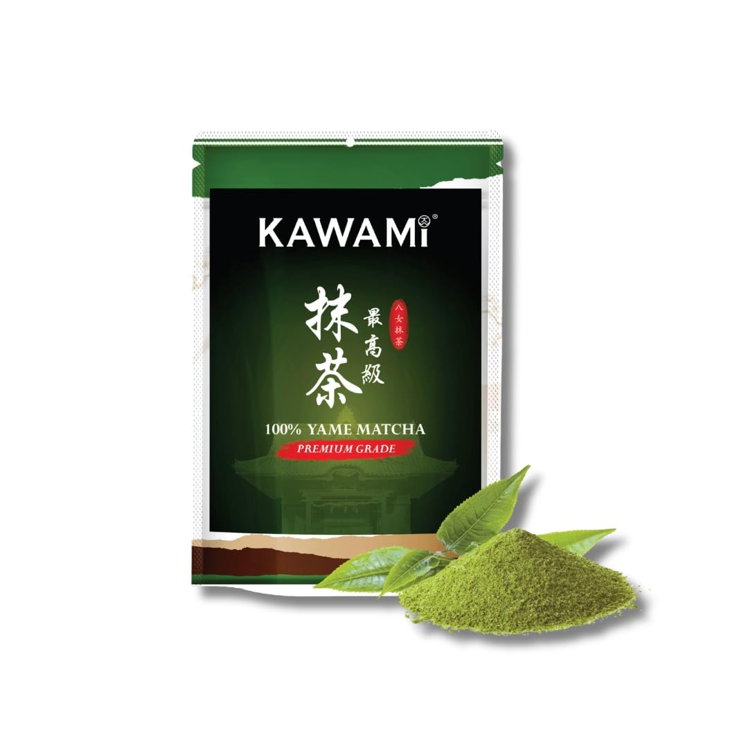 Amazon.com: Kawami 100% Japanese Yame Matcha Premium Grade - (100g