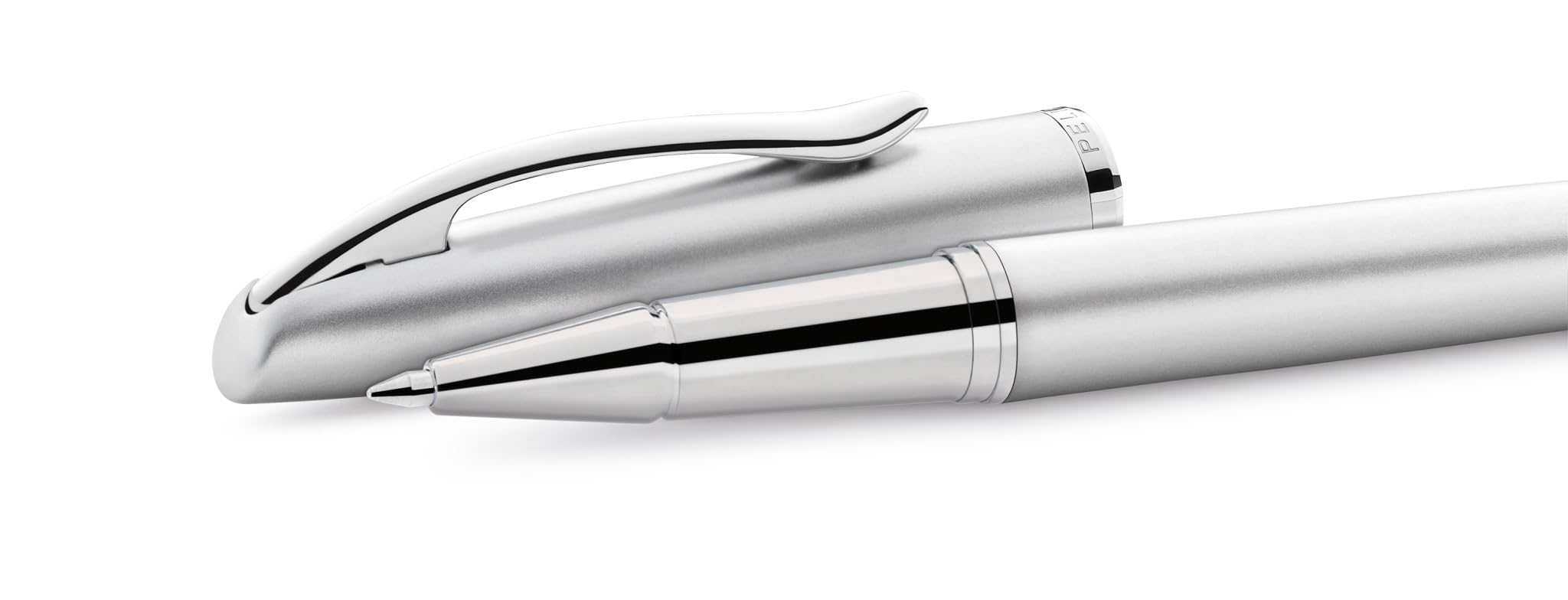 Pelikan Jazz Noble Elegance R/P36 - Juego de bolígrafo y pluma estilográfica con grabado de regalo, bolígrafos únicos con nombre, regalos personalizados (plata)