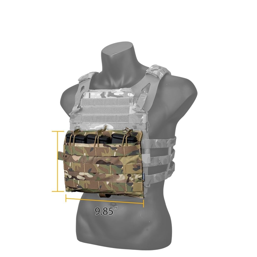 Panneau Avant Détachable Gilet Tactiques AVS JPC2.0 Nylon Trois Le