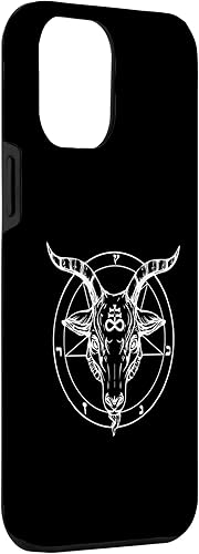 Miniatura 3 de Funda con símbolo oculto de baphomet gótico tradicional para iPhone 13 Pro Max