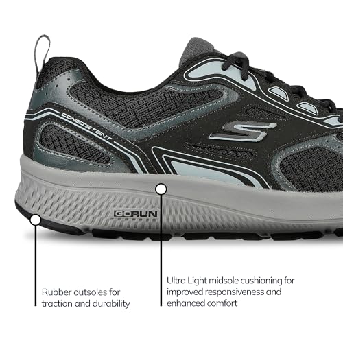 Image of Skechers Men's Go Run Consistent - Athletic Workout Running Walking Shoe Sneaker with Air Cooled Foam