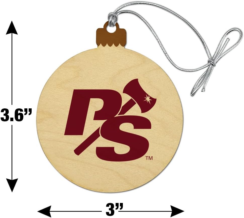 GRAPHICS & MORE University of Puget Sound Primary Logo Wood Christmas Tree Holiday Ornament - Image 6