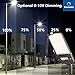 ECCFUTLL 300W Outdoor LED Parking Lot Light with Slip Fitter Mount, 0-10V Dimmable, 5000K, 45000LM [1000W HPS/HID Equiv] UL Dusk to Dawn Photocell Sensor LED Commercial LED Flood Light