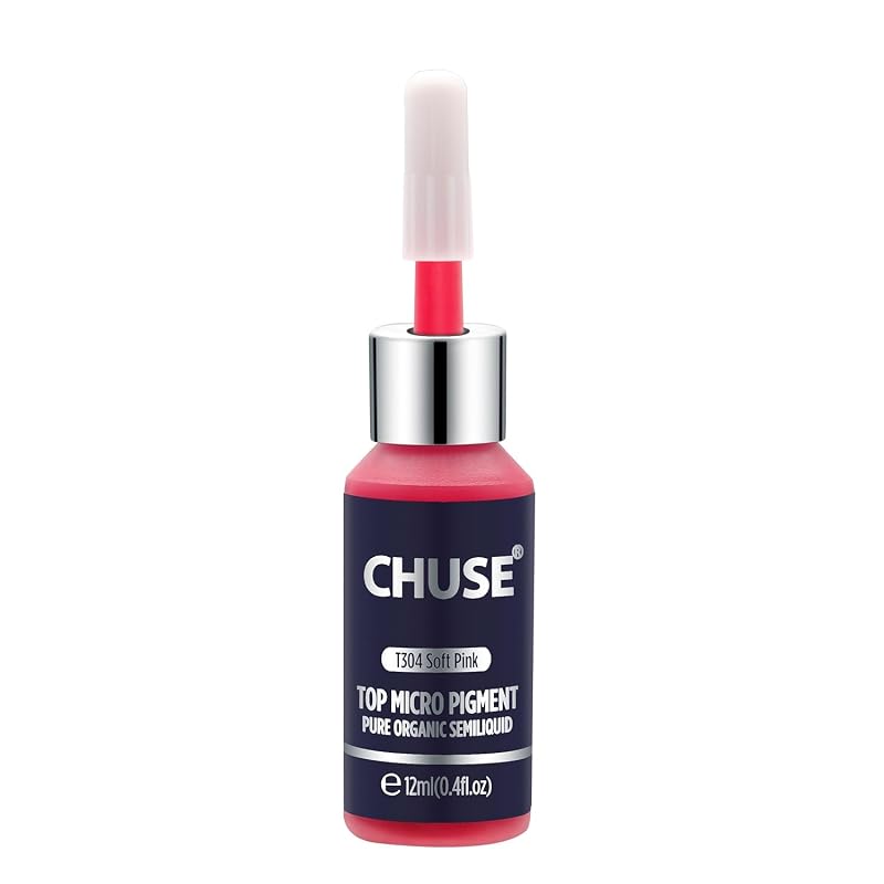 Pigmento para lábios CHUSE PMU T304 Soft Pink, 12 mL