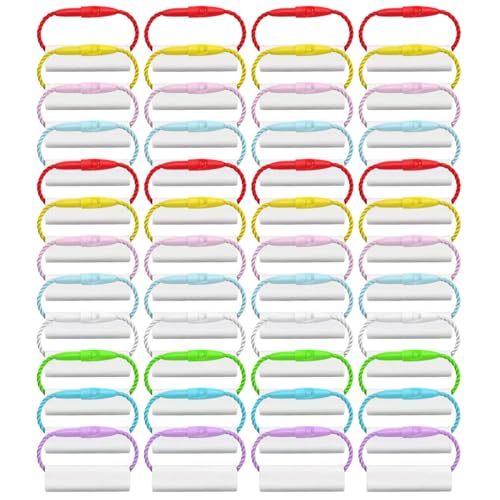 Etiquetas identificativas para la vuelta al cole: 48 identificadores elásticos de zapatos