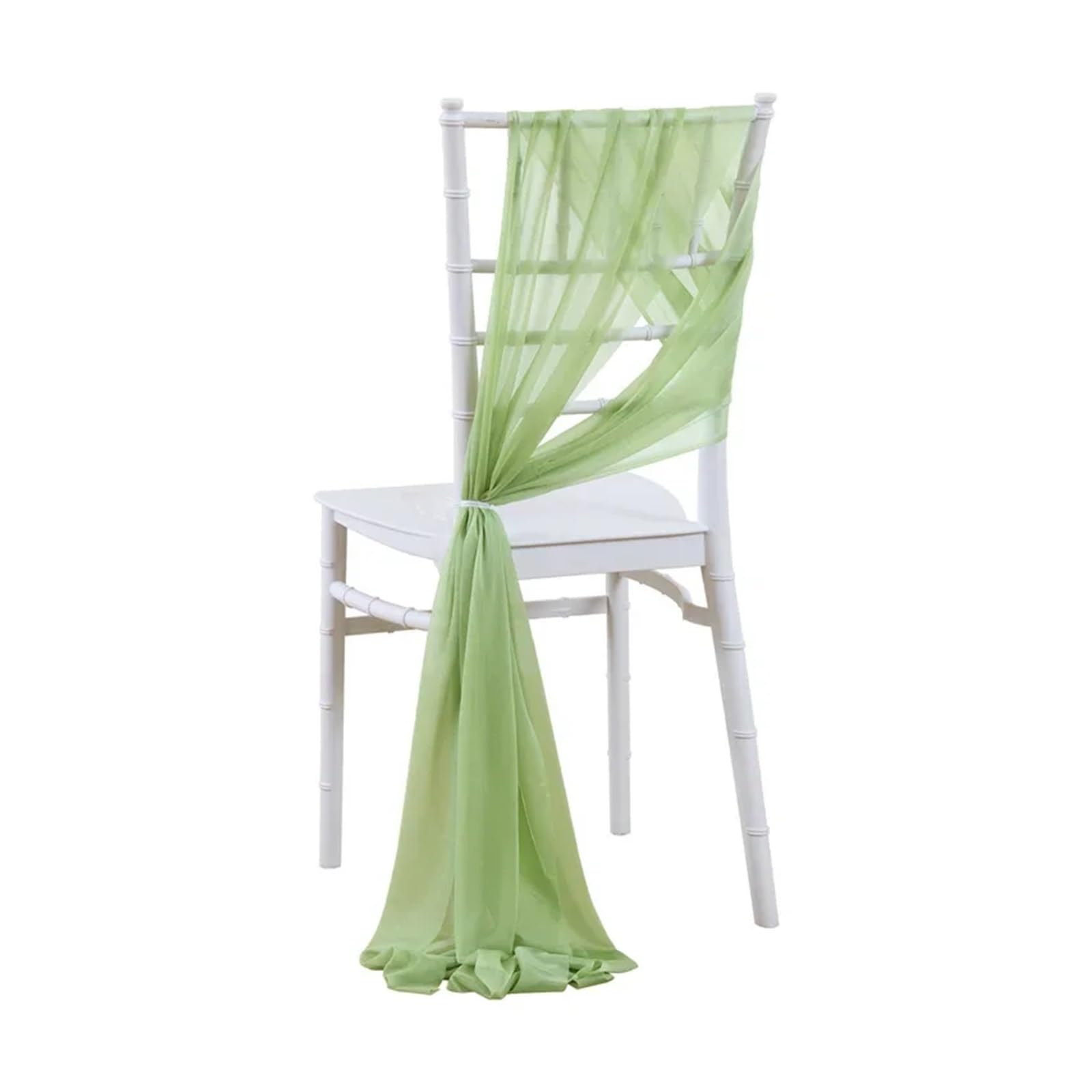 Stuhl SchäRpen 10/50 Stücke 17x250cm Shiny Chiffon Stuhl Schärpen Set Schärpe Gaze Hochzeit Stuhlhussen Band Hochzeit Party Gang Stuhl Dekoration FüR Hochzeit Party Hoteldekoration(Grass green,50pcs)