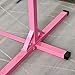 Soozier Gymnastics Bar for Kids, Adjustable Height Gym Bar, Junior Training Kip Bar for Home, Built for Kids 3+ Years, Pink