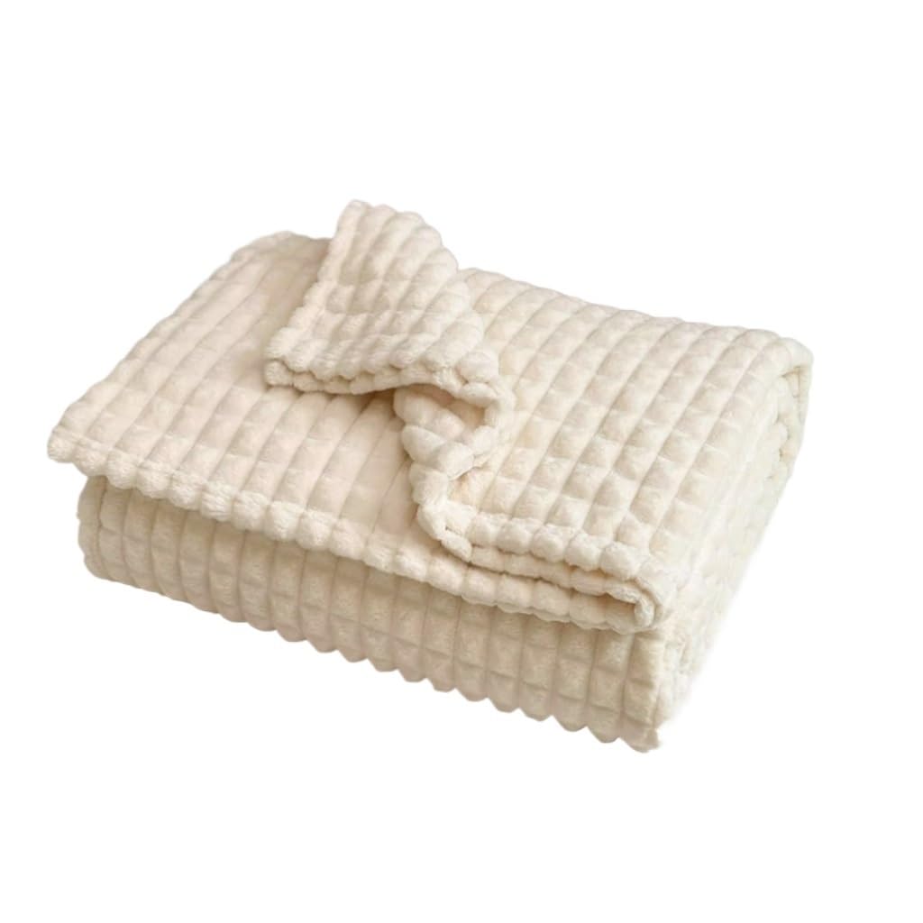 Manta for sofa de terciopelo de leche ligera y colcha pequeña