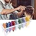 Produktbild 8 Größen Aufsteckkämme, Guide Kamm Set Rainbow Color Clipper Ersatzteile Haarschnitt Zubehör, Replacement für Wahl Haarschneidegeräte maschine Aufsteckkamm-Set