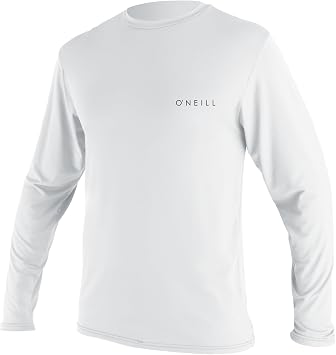 ONeill Mens Basic Skins Long Sleeve Sun Shirt, UPF 30+ Sun Protection and Rash Protection for All Water Activities