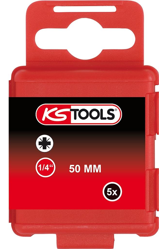 KS-Tools 911.2229 1/4" Bit,50mm,PZ1,5er Pack"