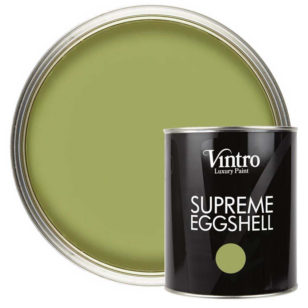 Vintro Paint Sage Eggshell Multi Surface Paint 1L