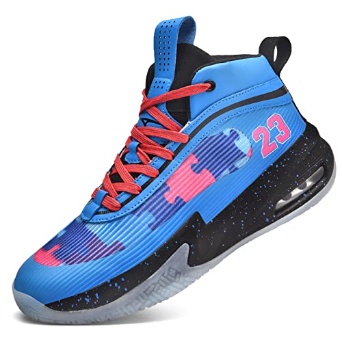 Ashion Boys Girls Shoes Sneakers Kids Shoes Boy's Running Shoes For Kids Basketball Shoes Tennis Shoes Non-Slip Sneakers(5,A-White) #TOP27