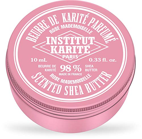 Institut Karité Paris 98% pura manteca de karité rosa Mademoiselle 10 ml Cover