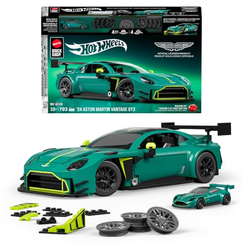 Mattel Brick Shop Hot Wheels ’24 Aston Martin Vantage GT3