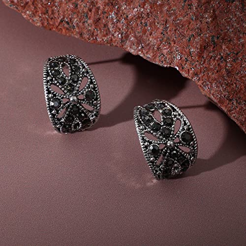 Image of SOHI Hoop Earring For Women and girls, Indo-western Earrings, Fashion Accessories, jewellery for women, Fancy earrings, artificial earrings for ladies