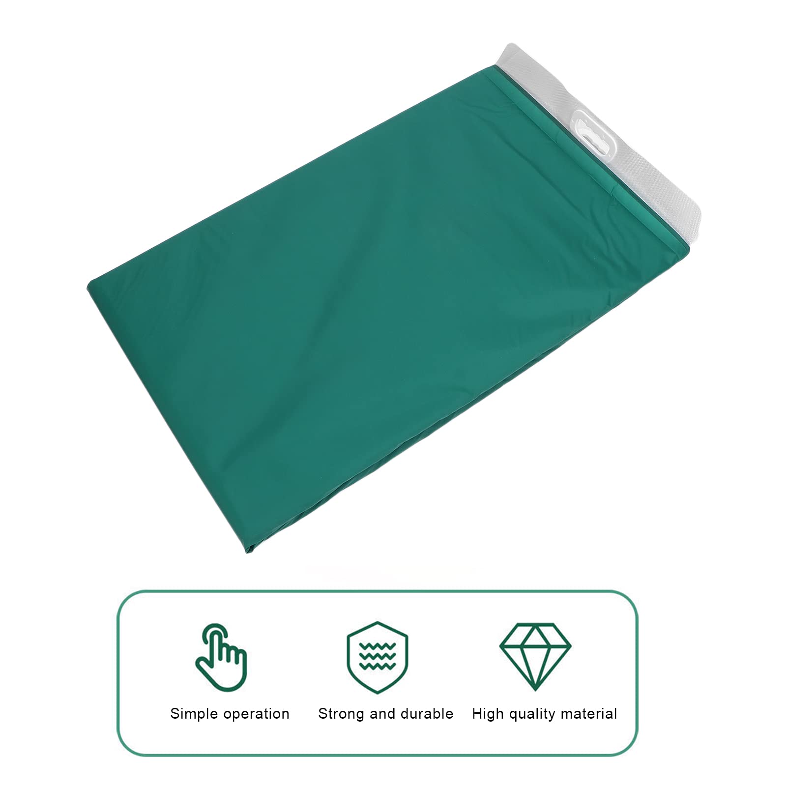 Tabla de transferencia de pacientes de nailon plegable y ligera, 156 x 49 x 4 cm, para ancianos y pacientes