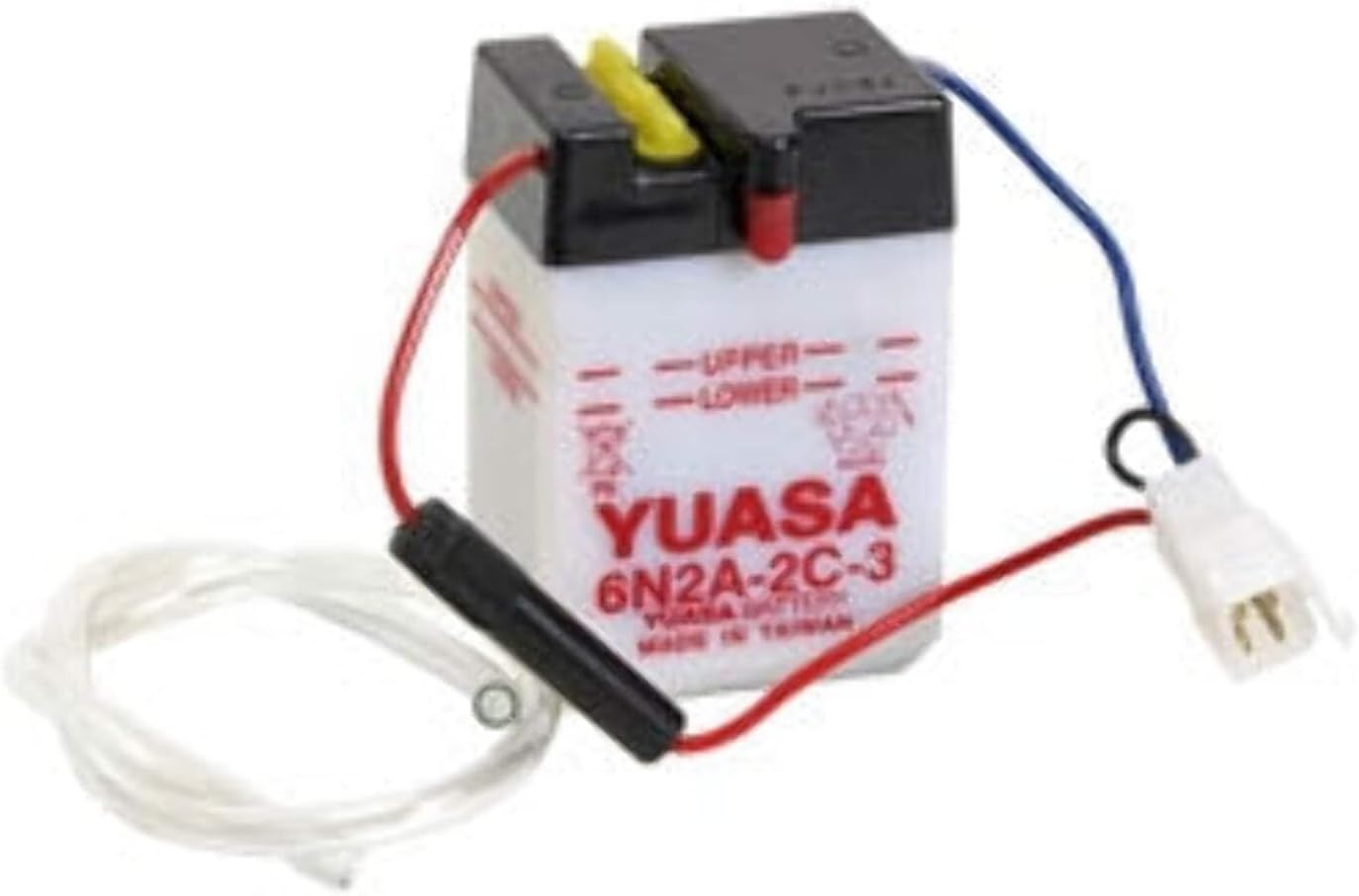 Yuasa YUAM262C3 6N2A-2C-3 Battery, Multi-Colored