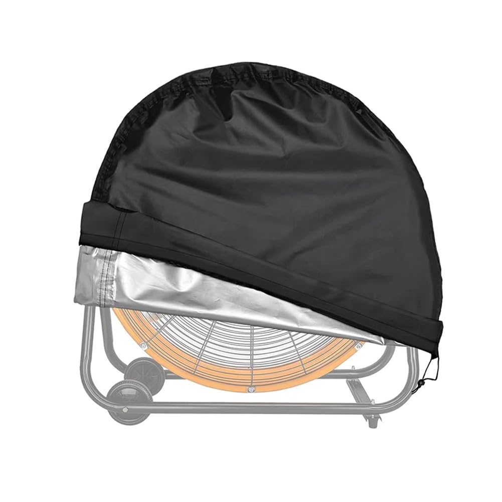 IJSDNVJNDX For 24" High Velocity Floor Fan Replacement Cover-Industrial Design Waterproof& Dustproof Heavy-Duty, Ideal for Indoor/Outdoor Use