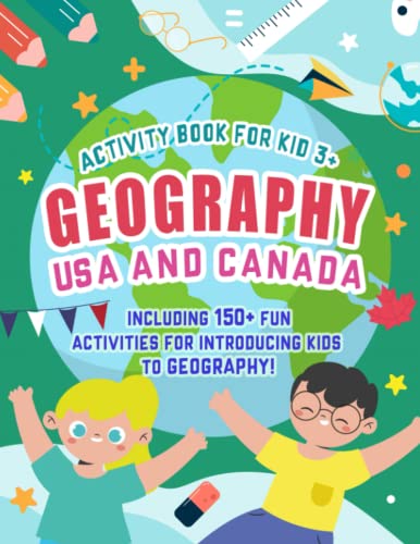 U.S And Canada Geography Puzzle Book: A Fantastic Book With Appea...
