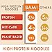 High Protein Ramen noodles 6-packs 22g protein noodles low carb ramen. Keto ramen high protein noodles. Healthy ramen low sodium ramen noodles. Keto noodles.