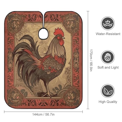 Capa para corte de cabello con ajuste a presión miniatura 2