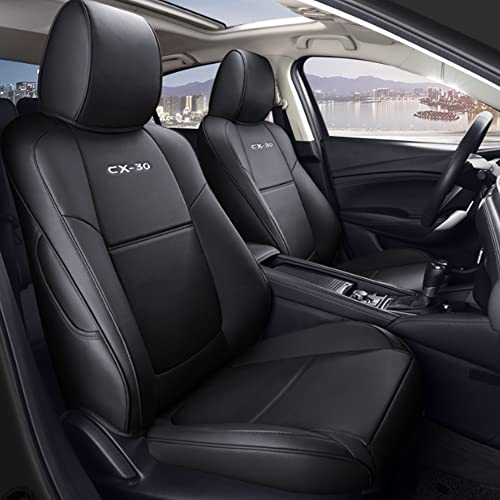 ✪ Progettato su misura: i coprisedili sono stati tagliati su misura specificamente per Mazda CX-30 CX30 2020-2023.