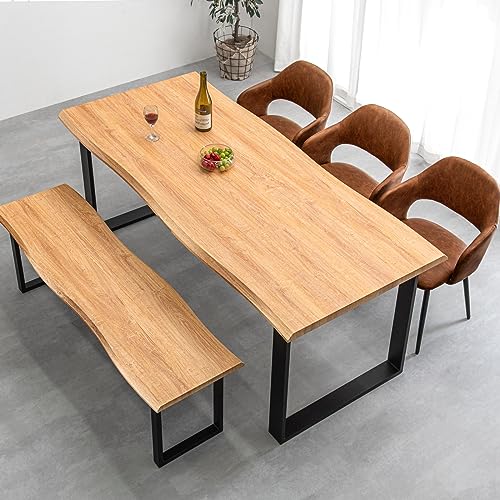 タンスのゲン ダイニングセット 5点セット 180×80 なぐり加工 ダイニングテーブル ベンチ エイジング加工 肘付き チェアー おしゃれ 72610019(88872)【超大型商品】のサムネイル