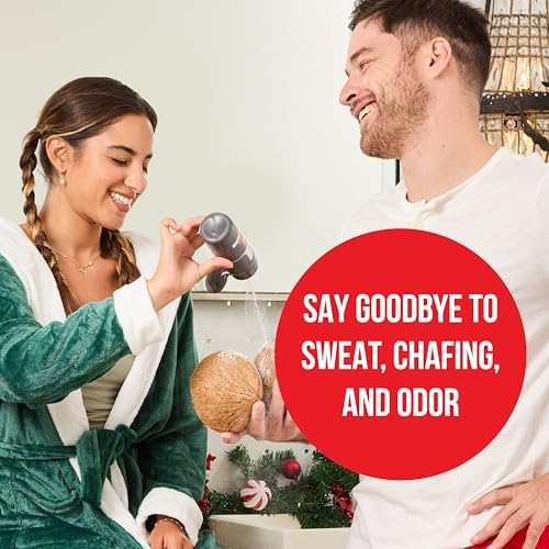 Comfort Powder Deodorant For Men: Anti-Chafing Sweat