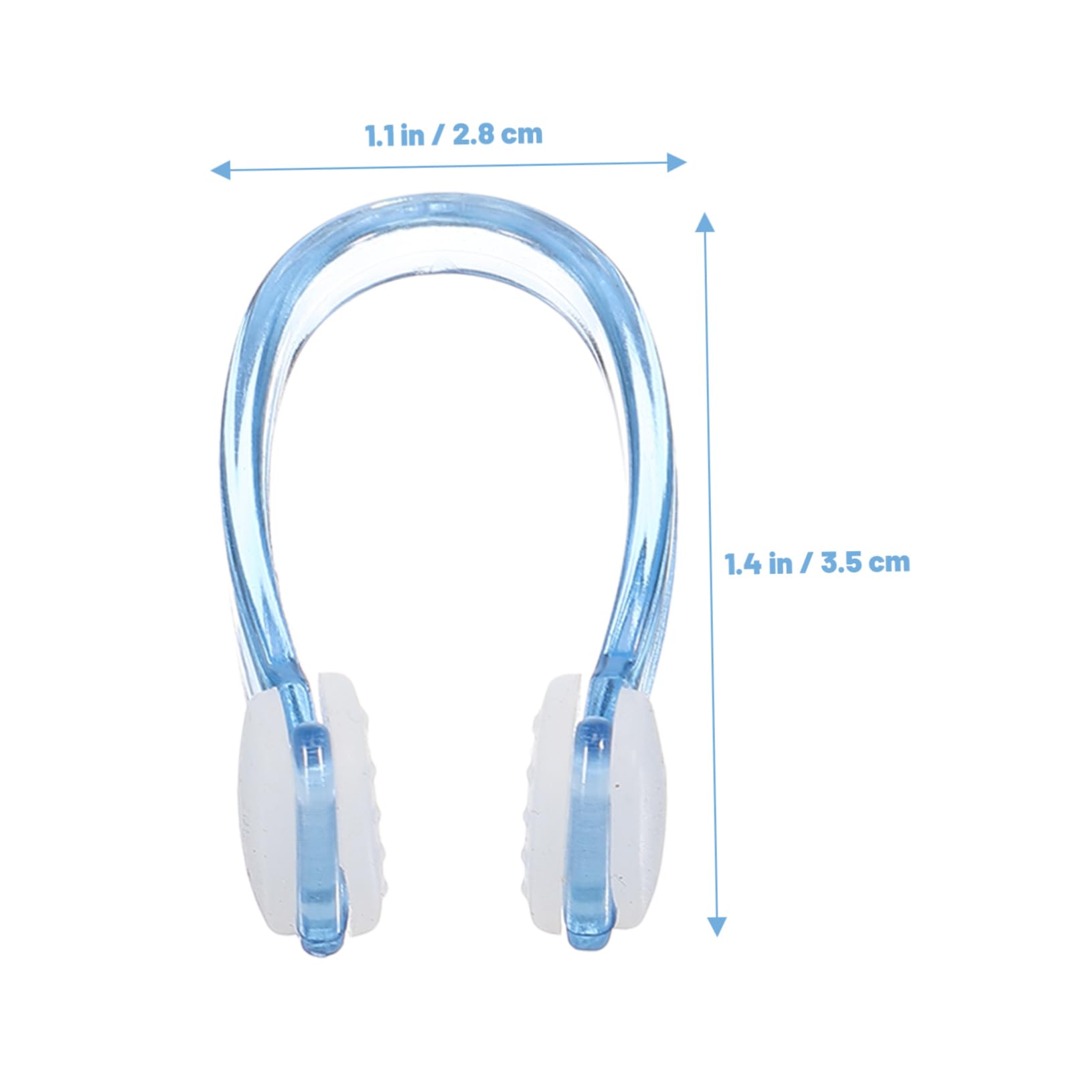 HOLIDYOYO 3Pcs Nose Clips for Swimming Non Skid Nose Plugs for Adults Prevents Water Comfortable Design for Pool Use Lightweight Portable
