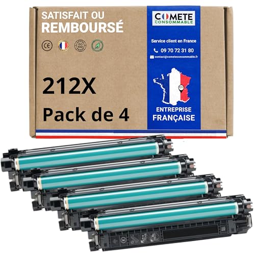 Toners HP 212X COMETE pour éviter les pannes d'encre sur LaserJet Enterprise M578dn