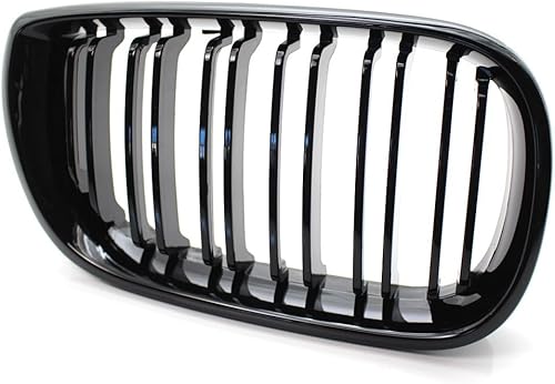 Miniatura 3 de B-M-W E46 Parrilla delantera para automóvil Sedan Wagon 4D 2002-2005 Serie 3 de 4 puertas 320 325 325i 330 Sedan Wagon 4D (listones dobles, negro