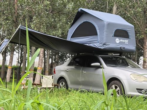 Carpa inflable para auto 2 personas techo fácil instalación miniatura 2