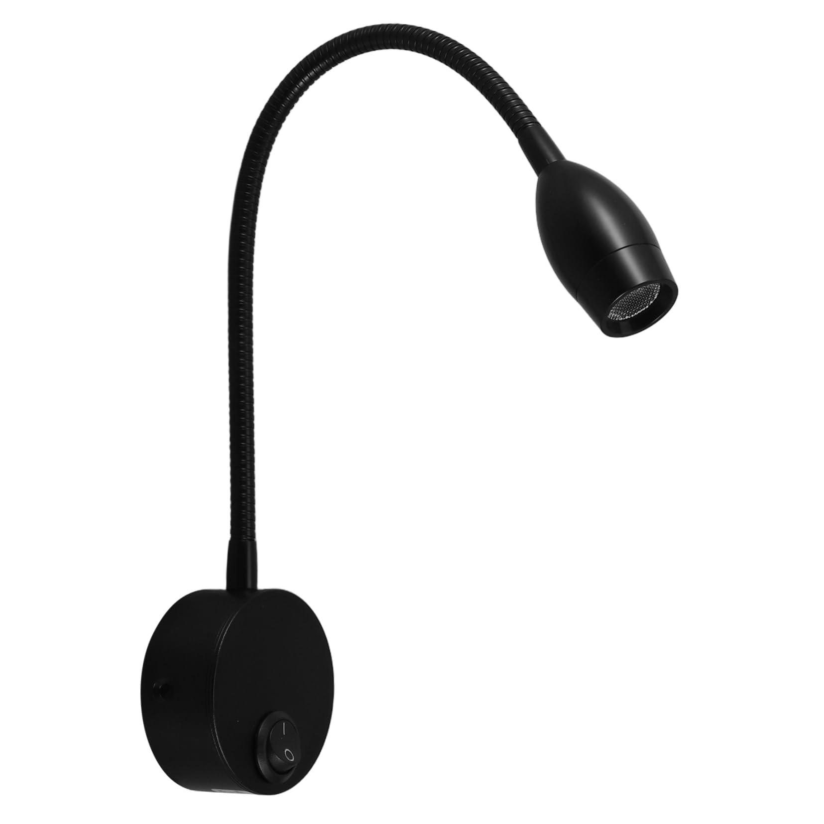 SOESFOUFU Wall Lamp Reading Light Wall Led Lights for Bed Gooseneck Bed Lamp Booklight Aluminum Black