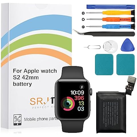 THIRDPOLE Battery Replacement for Apple watch Series 2 42mm A1761 A1758 A1817 for Iwatch 2st Generation Standard Capacity Battery Include Complete Repair Tools kit Cover