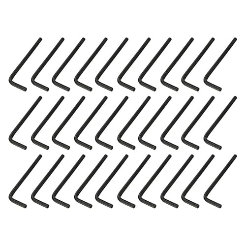30pcs Metric 5mm Hex Key Wrench, CR-V Steel L Shaped Allen Key with High Torque & Rust-Resistant, for Furniture Assembly, Appliances Maintenance, Auto Parts Installation