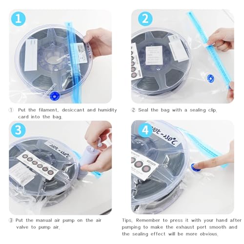 Bolsas al vacío para filamento de impresora 3D - Fernando Cortés