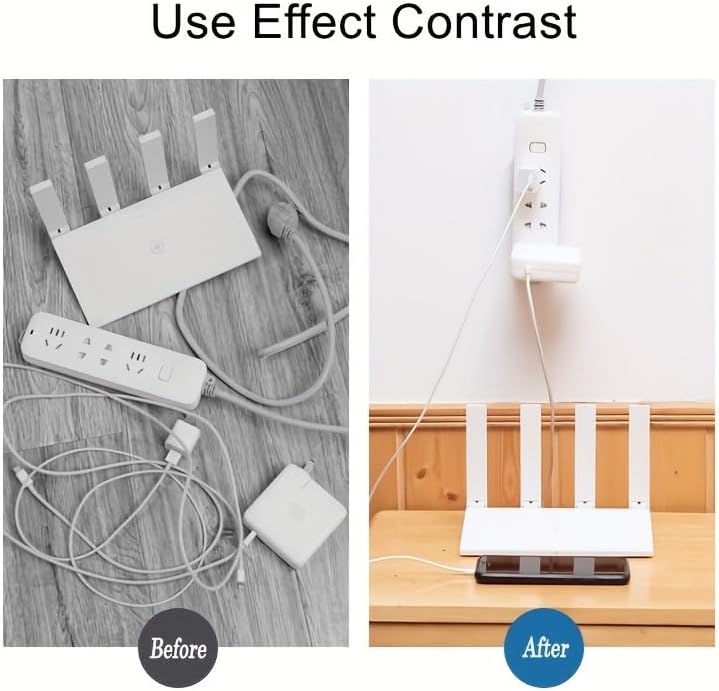 Generic 10pcs Double Sided Adhesive Hooks, Clear Self Adhesive Wall Hooks for Bathroom, Kitchen, Living Room, Towel (5 Set)