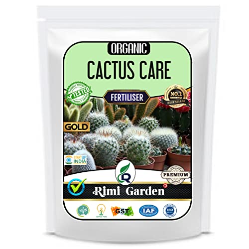 Rimi Garden® Cactus Care, Essential Organic Fertilizer for Cactus Plant Growth with ++ Charged Growth Microbes (5 kg)