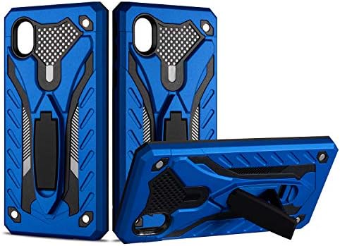 MILAN NICE Phone Case for Samsung Galaxy A42 5G Heavy Duty Protective Hard Cover Shockproof Certified with Drop Tested with Smartphone Kickstand (Black)