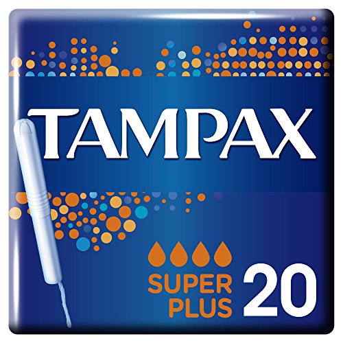 Tampax Lot de 20 tampons en carton applicateur Super Plus Cover