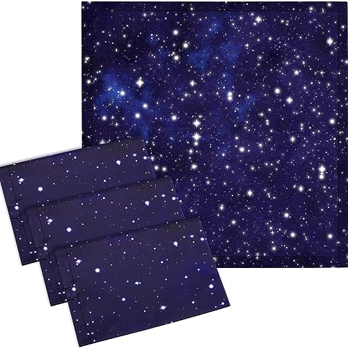 Image of VIHOSE 4 Pcs 2 x 2 Feet Fluorescent Light Covers for Ceiling Lights Classroom Magnetic Light Filters for Reducing Harsh Glare Flicker for Office Classroom Home Drop Ceiling(Starry)