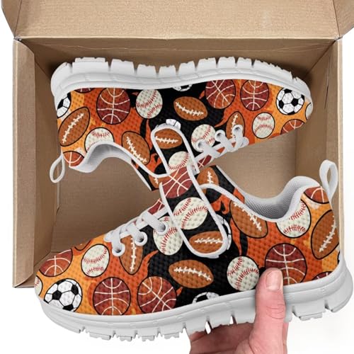 Forchrinse Red Ladybug Running Shoes for Girls Causal Tennis Athletic Sneakers Fashion Ladybug Costume Shoes for Toddler/Little Big Kids4