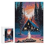 【Cadeau idéal】Les puzzles sont des cadeaux d'anniversaire et de Noël précieux pour les enfants, les amoureux, les amis, les collègues et les parents. Adapté aux adultes et aux enfants de plus de 14 ans, ce puzzle est idéal pour un anniversaire ou Noël.