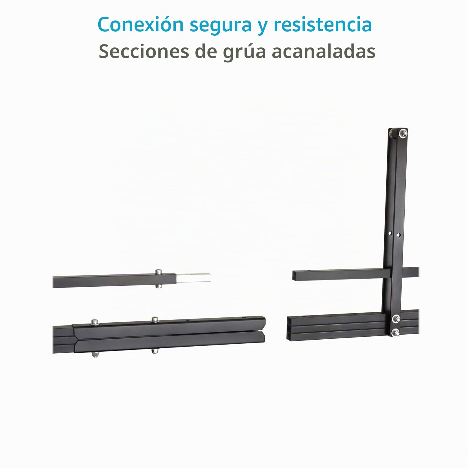 Brazo de grúa para cámara PROAIM de 18 pies para cardanes de 3 Ejes, Cabezales panorámicos, inclinables y fluidos. para cámaras DSLR de hasta 8 kg (P-18)